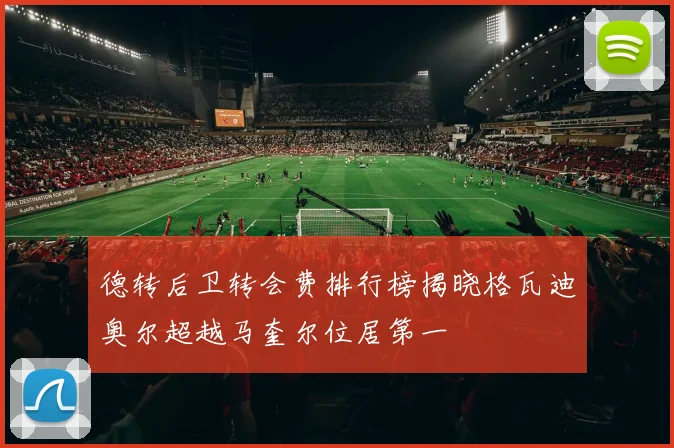 德转后卫转会费排行榜揭晓格瓦迪奥尔超越马奎尔位居第一
